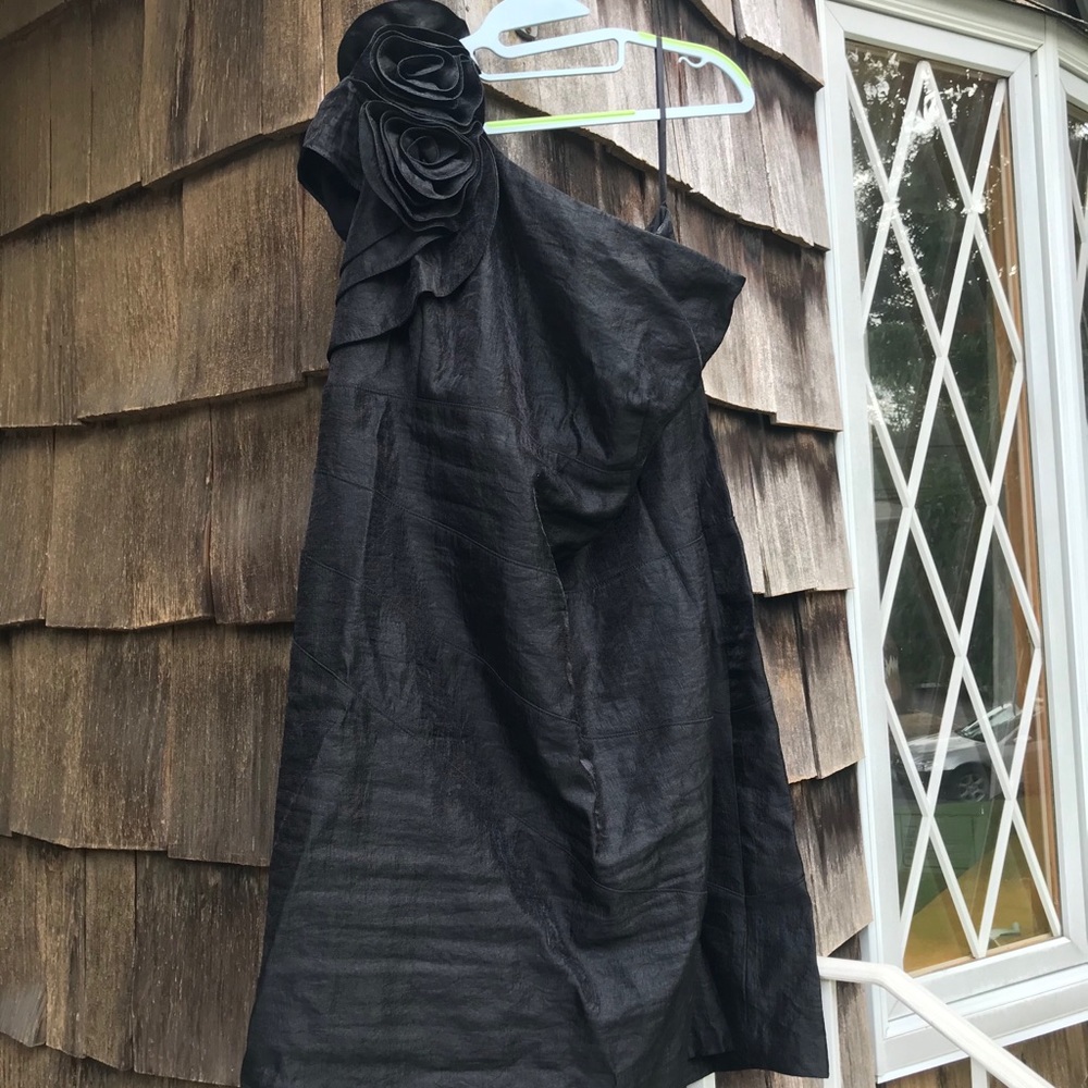 Short black cocktail dress